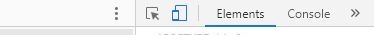 Toogle Device Toolbar