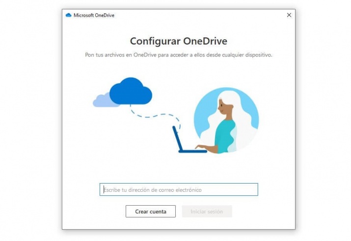 screen change oneedrive folder in windows 10
