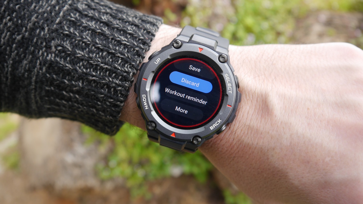 Amazfit T-Rex Pro analysis: maximum resistance on your wrist