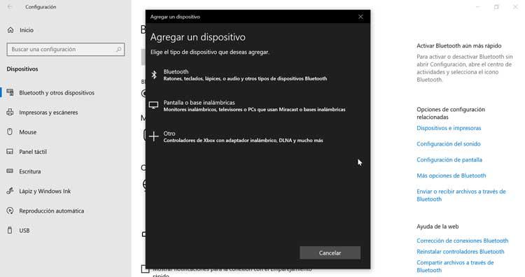Windows 10 Settings Add a Bluetooth Device