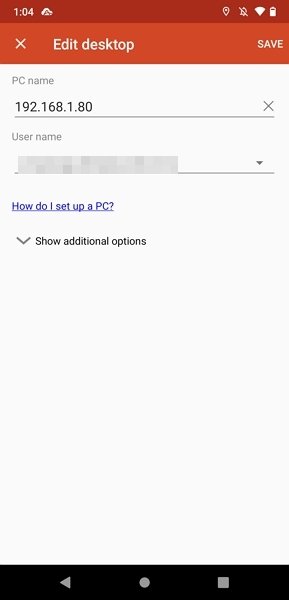 Data from your PC and your user