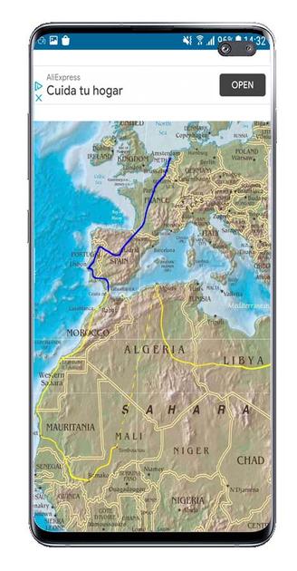 Region maps on Android