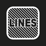 Lines Square - White Icon Pack
