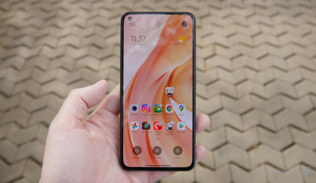 Xiaomi Mi 11 Lite, analysis: extremely light and thin