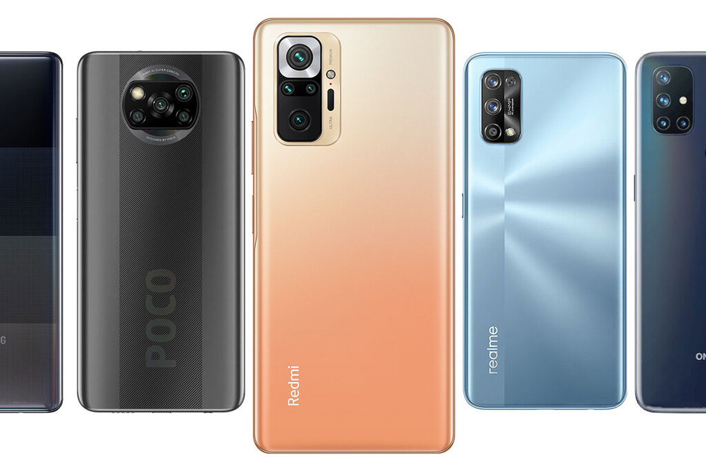 Xiaomi Redmi Note 10 Pro, comparison: this is against the POCO X3, Realme 7 Pro, OnePlus N10, Galaxy A42 and the rest of the mid-range