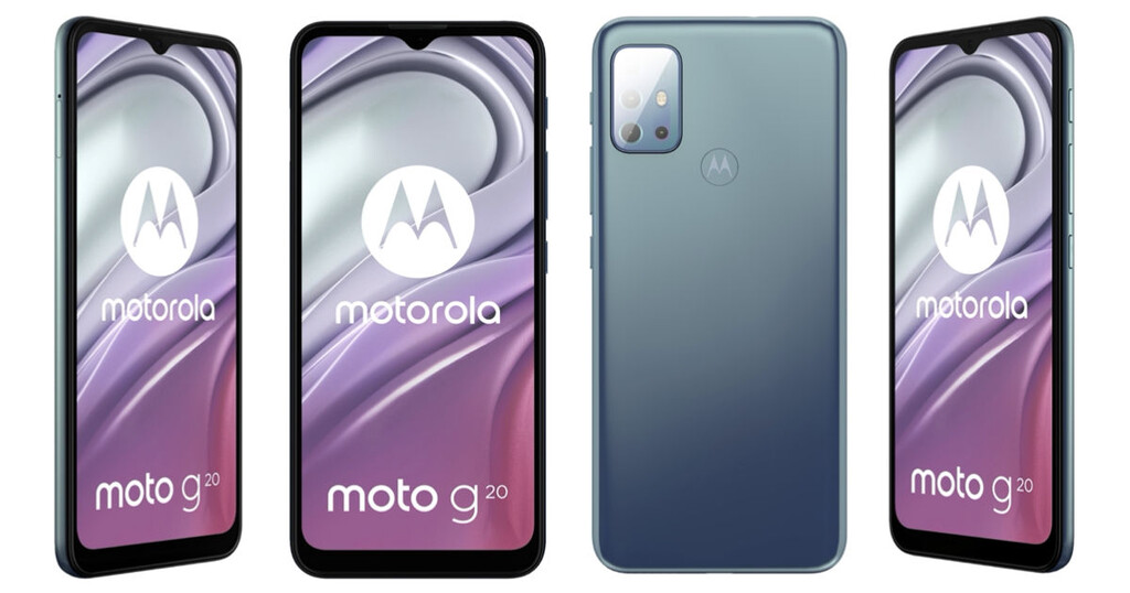 The Moto G20 is almost completely filtered before its presentation