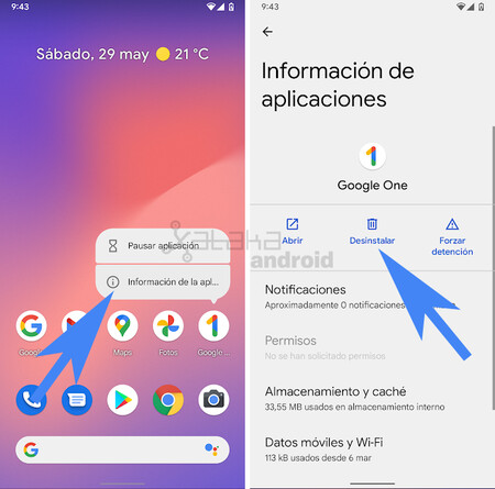 Uninstall From Drawer Screen