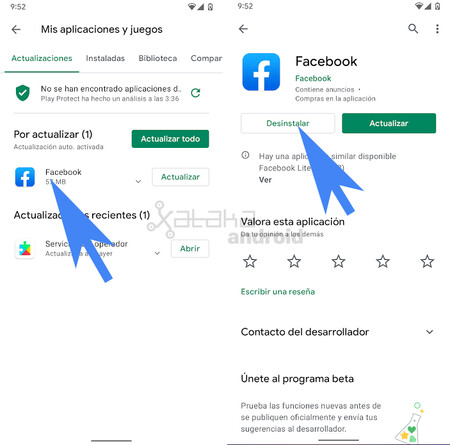 Uninstall From Play Store