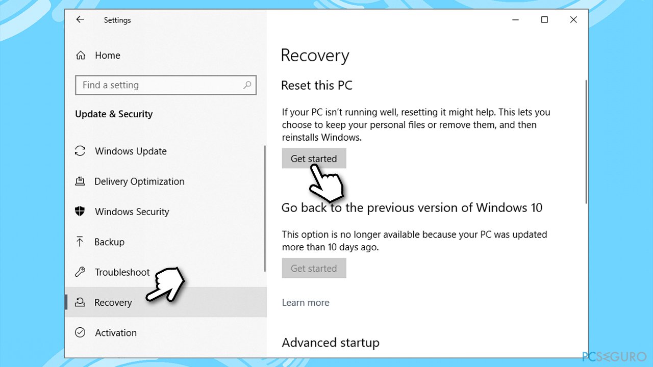 How to fix Windows Update error 0x80242016?