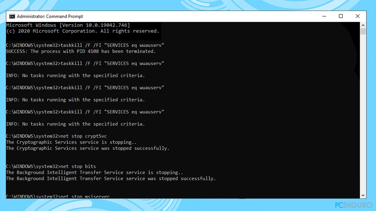 How to fix Windows Update error 0x80242016?