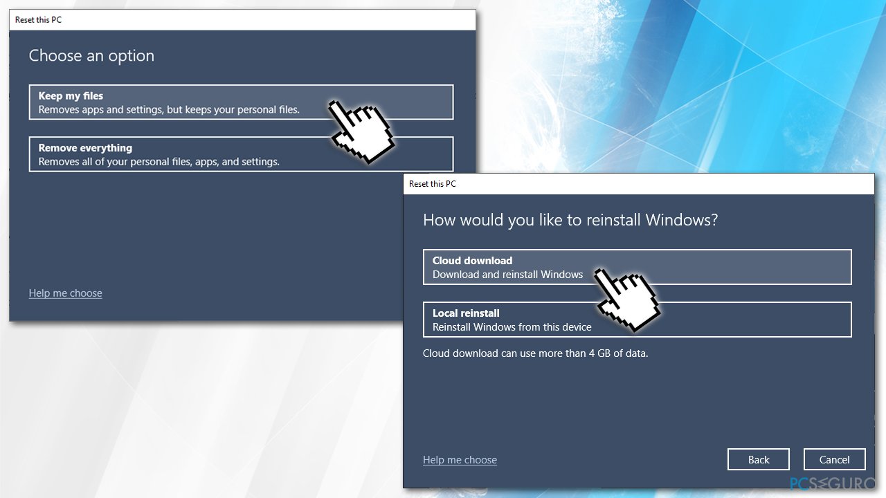 Reset Windows