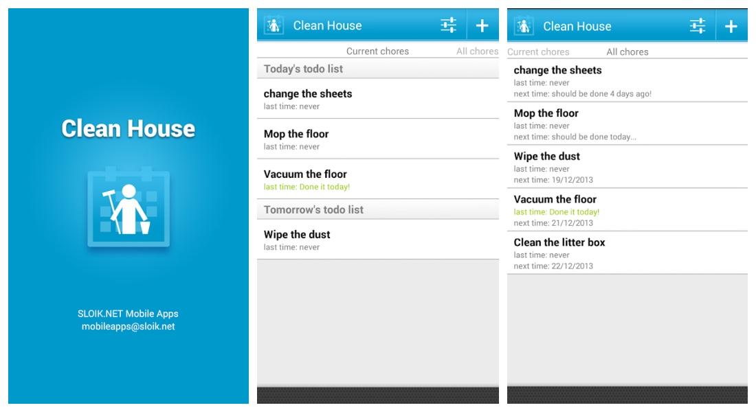 clean house
