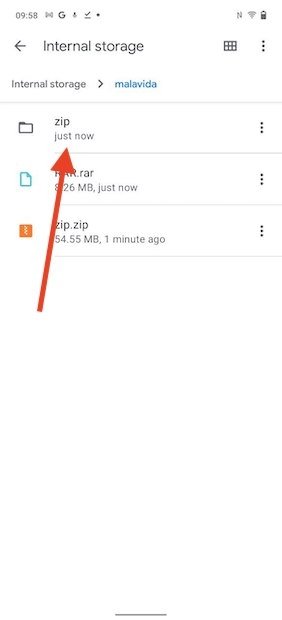 Decompression finished