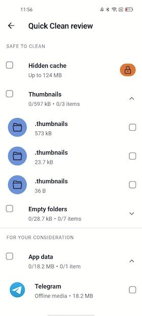 Select the category of minutes