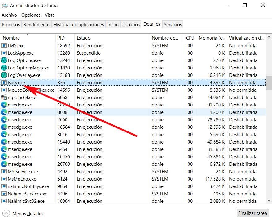 Lsass.exe process