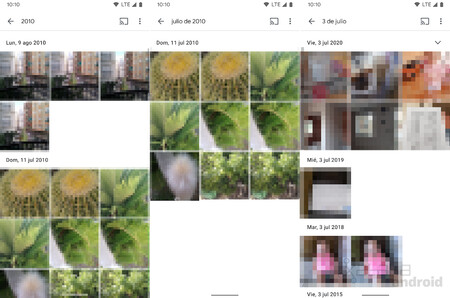 Google Photos Date