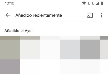 Google Photos Recently
