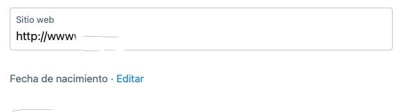 location and birthday on twitter