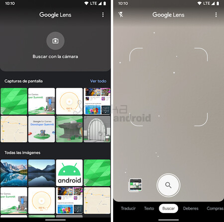 Google Lens New Interface