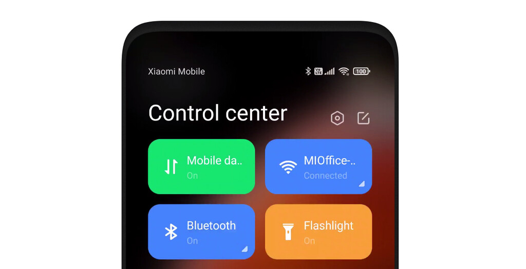 MIUI 13 leaks and lets us see the future control panel of Xiaomi phones