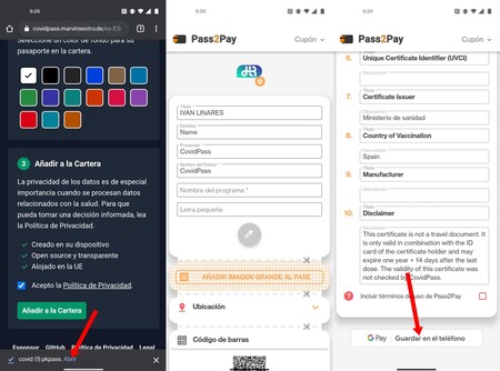 Covid Generator Passbook Certificate 