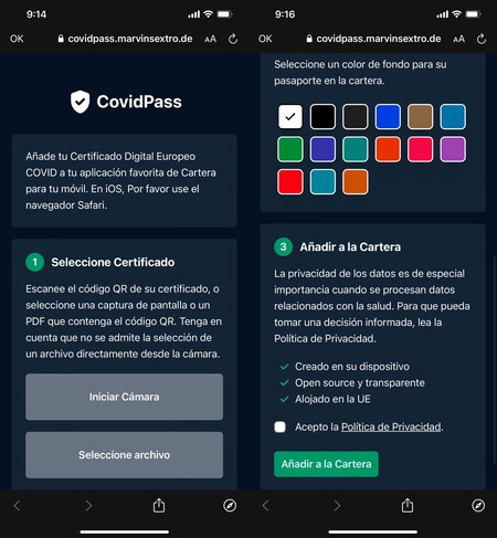 Covid Generator Passbook Certificate 