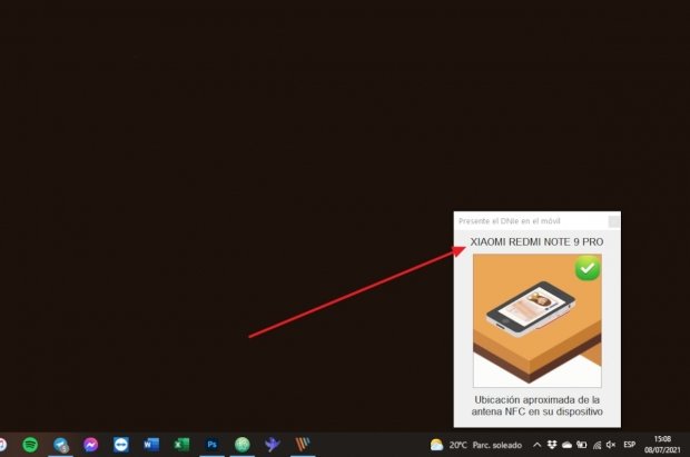 Linking DNIe with PC