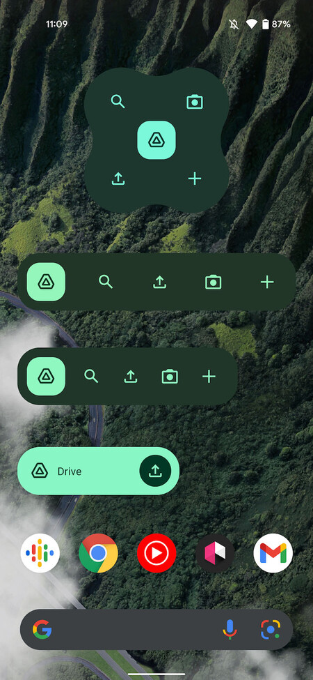 Google Drive Widgets Material You