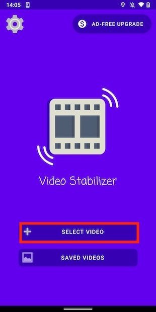 Select video from gallery