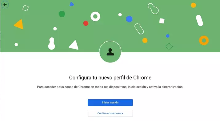 create new google chrome profile
