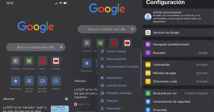 sync google chrome profile