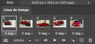 frames from photoshop layers