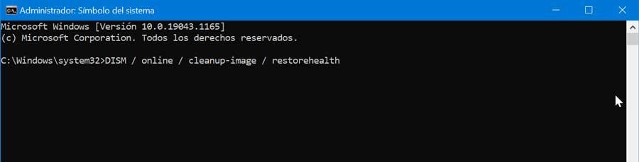 Run DISM in Command Prompt