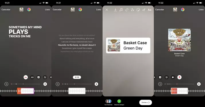 music on instagram stories