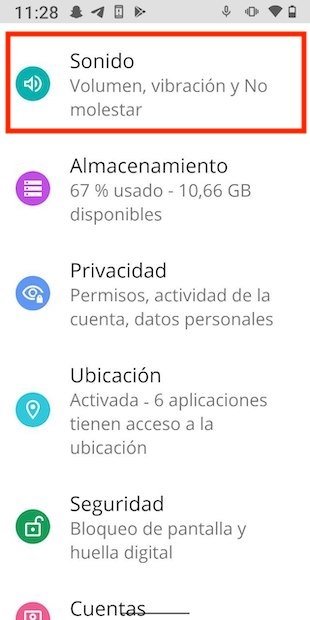 Change sound settings for seniors
