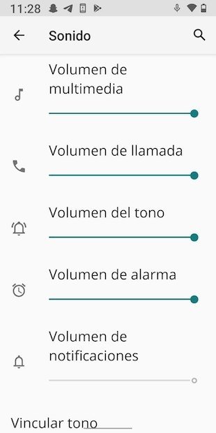 Volume levels at maximum