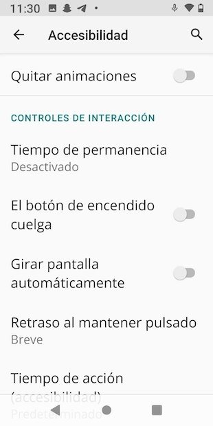 Interaction controls