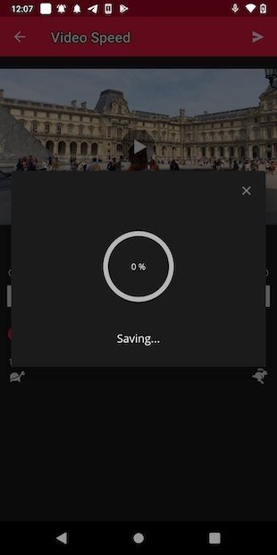 Wait for the conversion process to finish