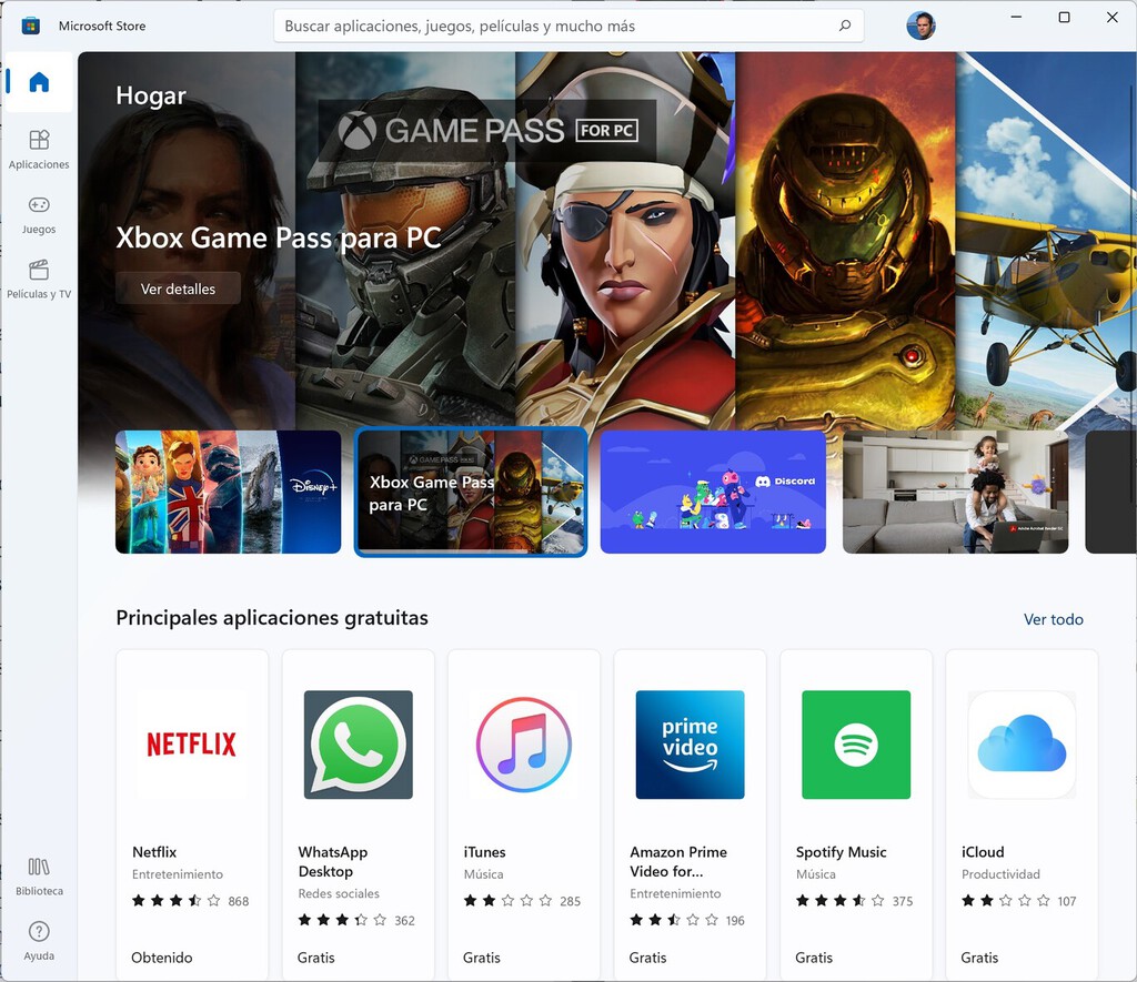 Windows 10 begins to receive the new Microsoft Store: more applications and a better and new interface, although for now without Android apps